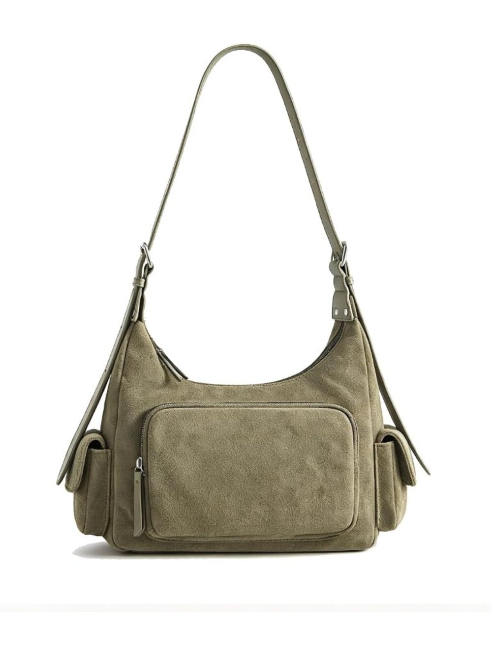 Suede Hobo Bag for Women | Stylish Travel Purse & Shoulder Handbag